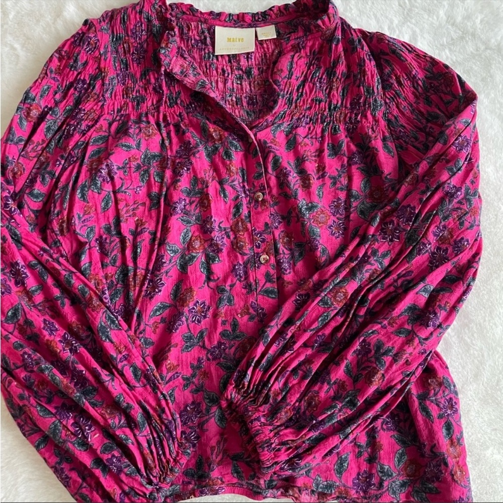 Anthropologie Boho Blouse